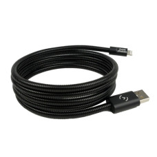 Кабель FuseChicken USB Cable to Lightning Titan 1,5m Black (IDSB15)